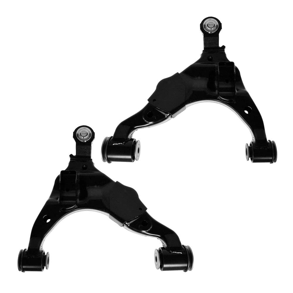 TRQ Front Control Arm with Ball Joint Set Compatible with 2003-2009 Lexus GX470 Toyota 4Runner 2007-2009 FJ Cruiser